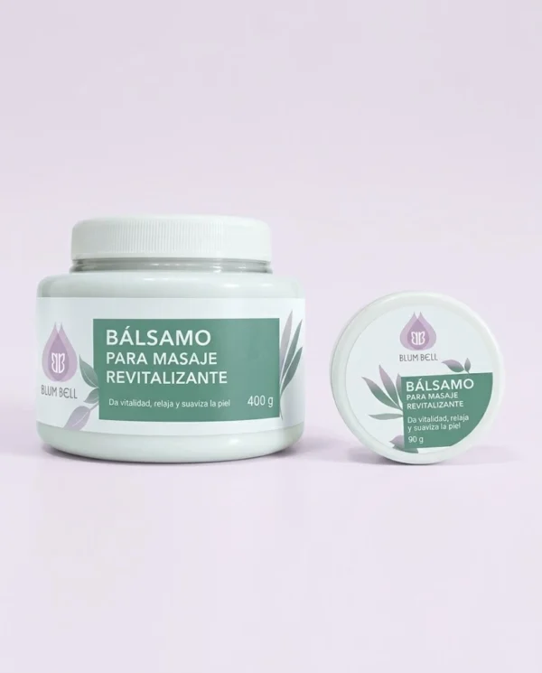 Bálsamo para Masaje Revitalizante – dos presentaciones BLUM BELL