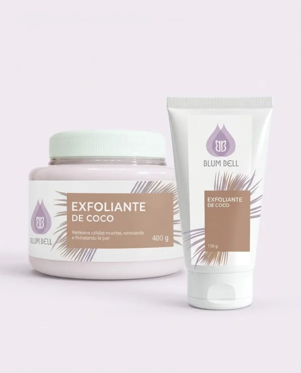 Exfoliante de Coco – dos presentaciones BLUM BELL