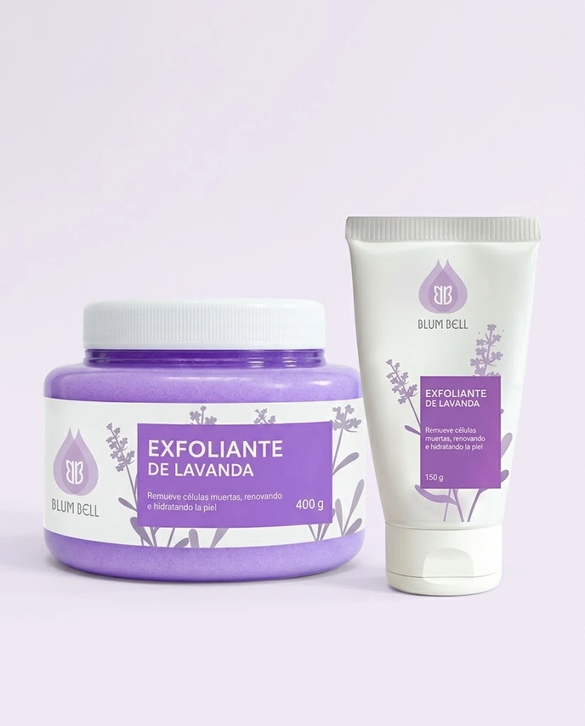 Exfoliante Lavanda – dos presentaciones BLUM BELL